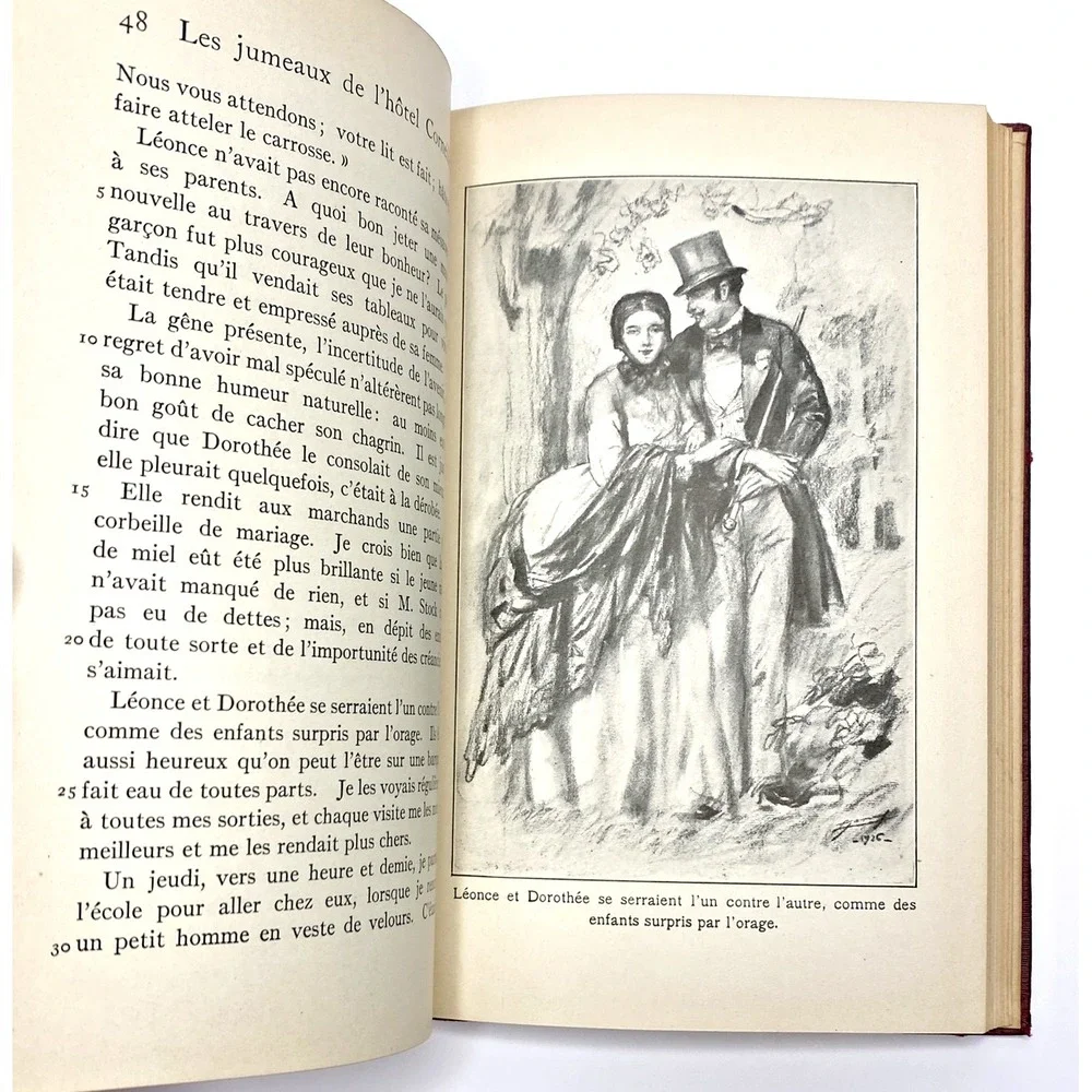 les jumeaux de' L'hotel corneille par edmond  1927‎ norwood press Book French